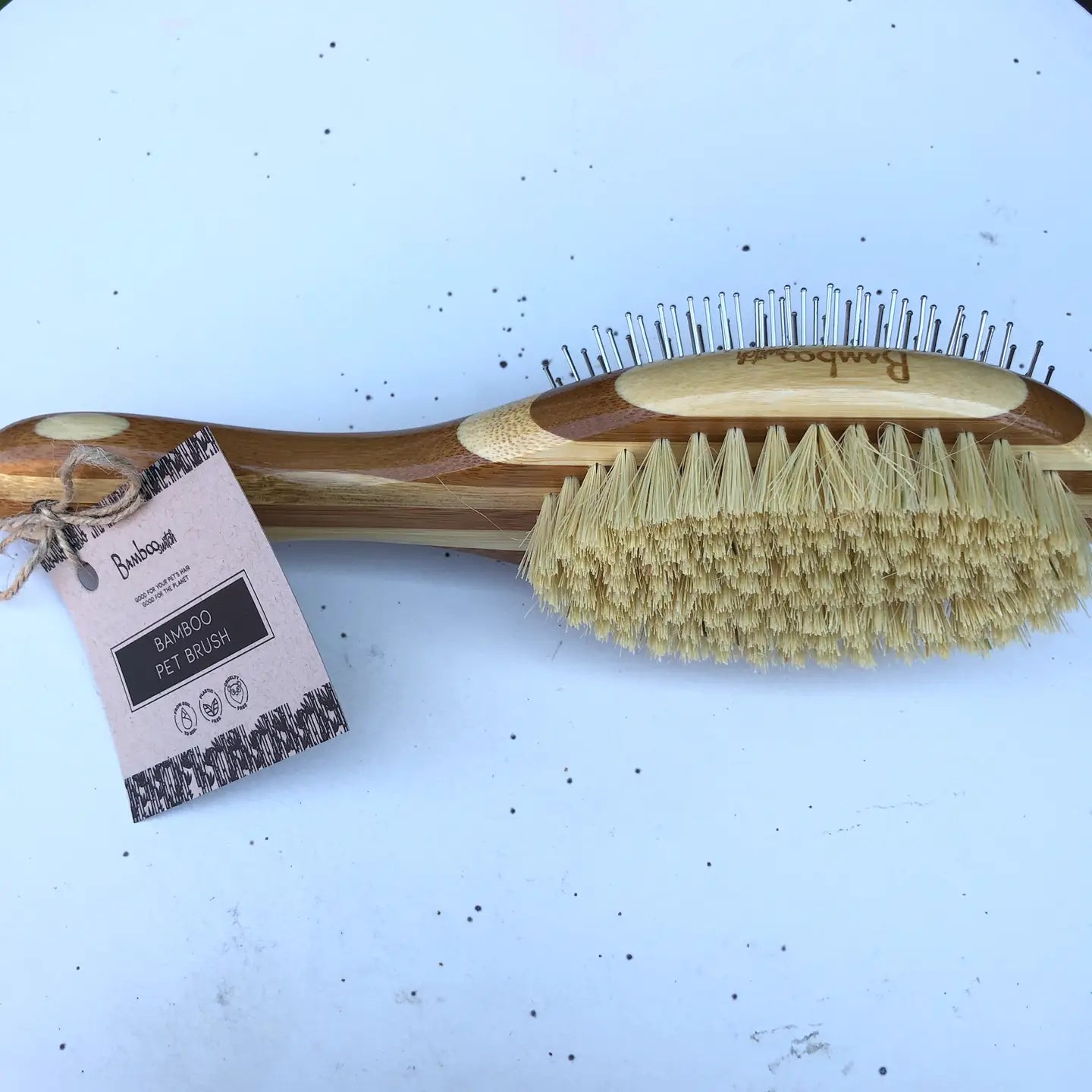 Bamboo Dog & Pet Grooming Brush