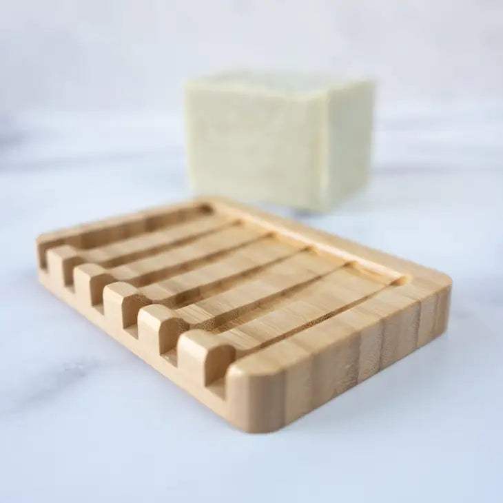 Bamboo Waterfall Soap Dish