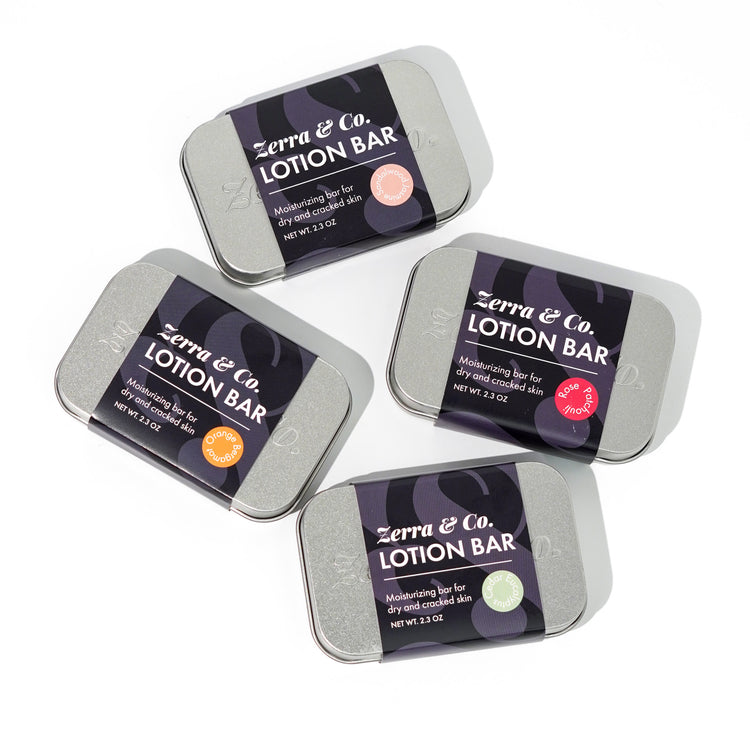 Moisturizing Lotion Bar in Reusable Tin