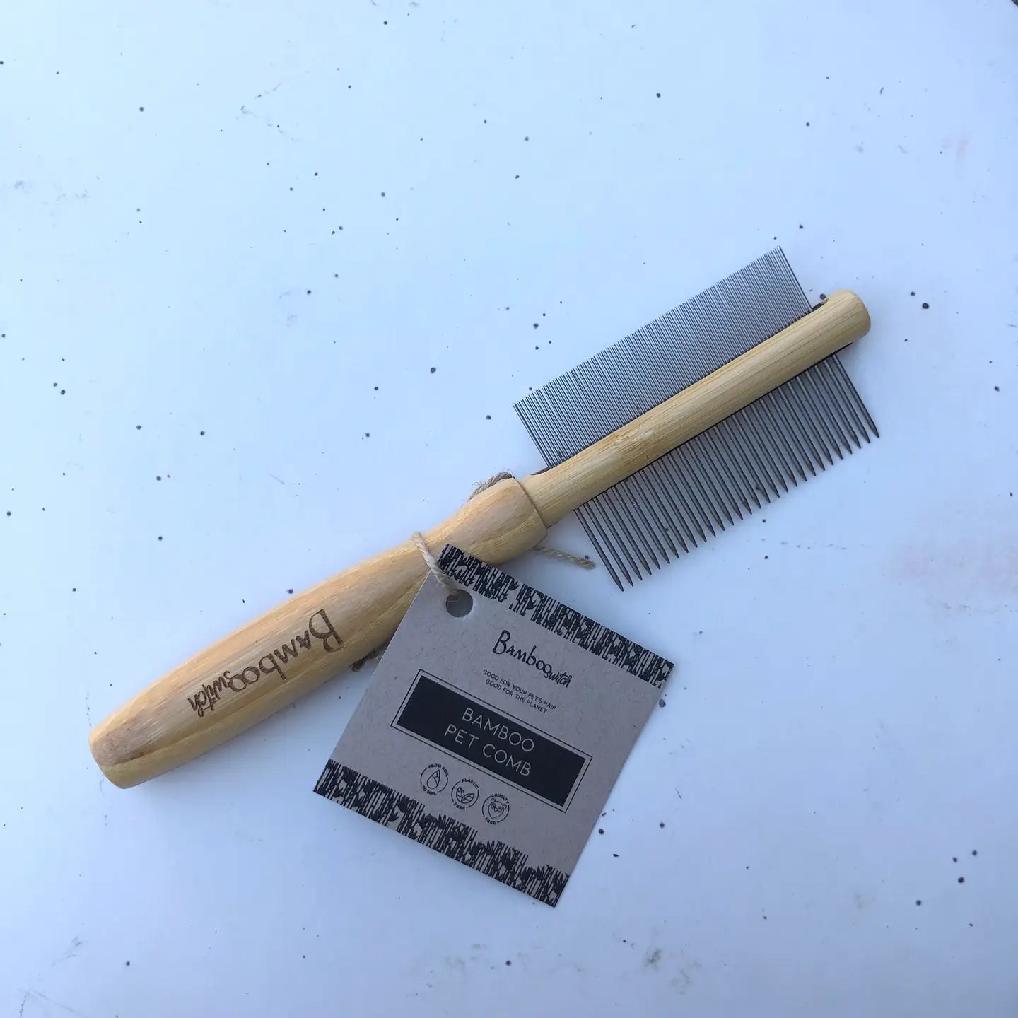 Double Sided Dog + Pet Flea Comb