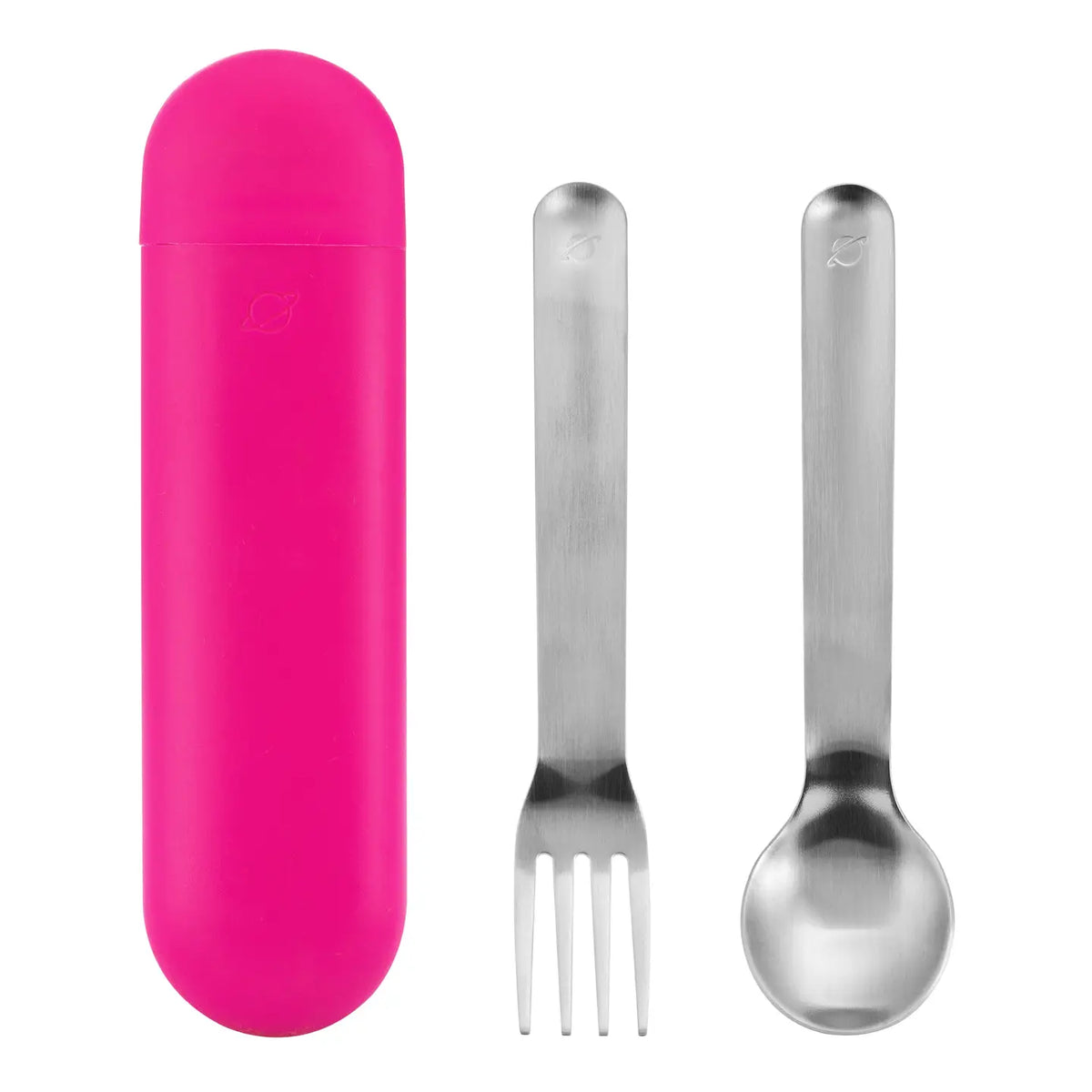 Kids Stainless Steel Utensil Set with Carrying Case