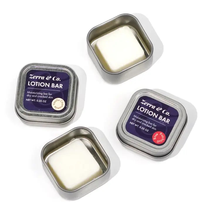 Mini Moisturizing Lotion Bar in Reusable Tin