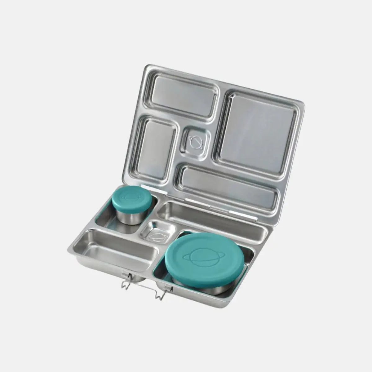 Large Stainless Steel Lunchbox with 2 Dipper Containers