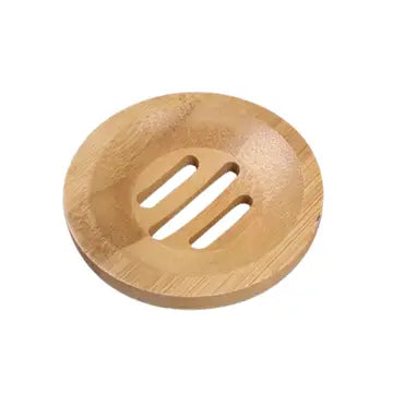 Wooden Round Soap Dish