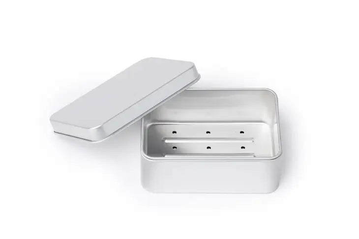 Aluminum Travel Tin for Bar Soaps or Lotion Bars