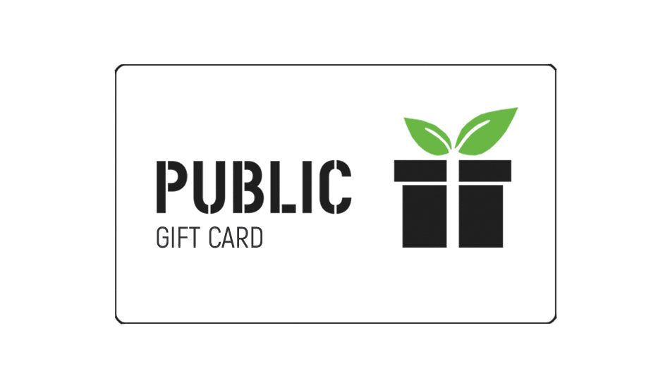 PUBLIC GIFT CARD