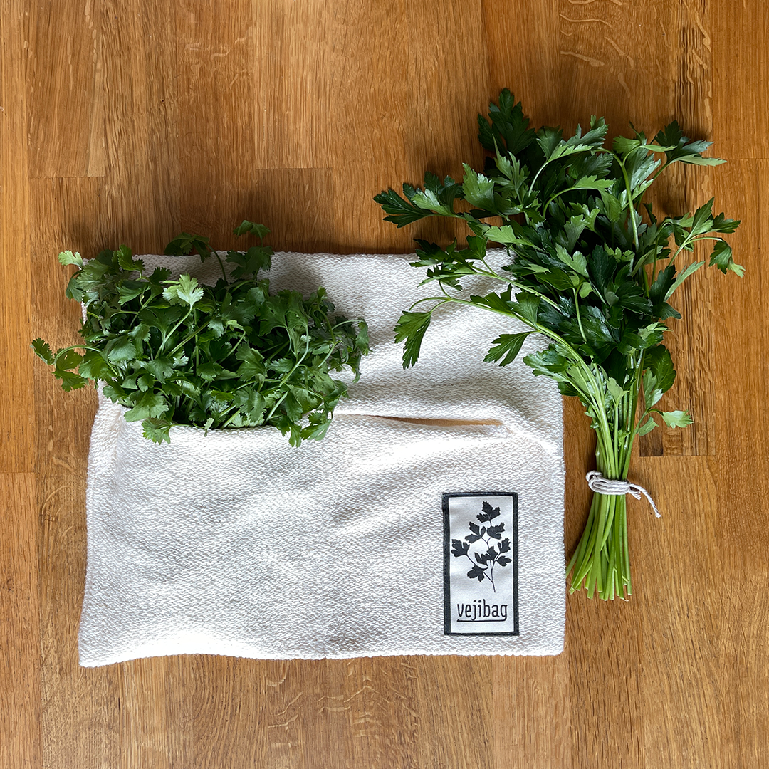 Two-Pocket Vegetable Storage Bag