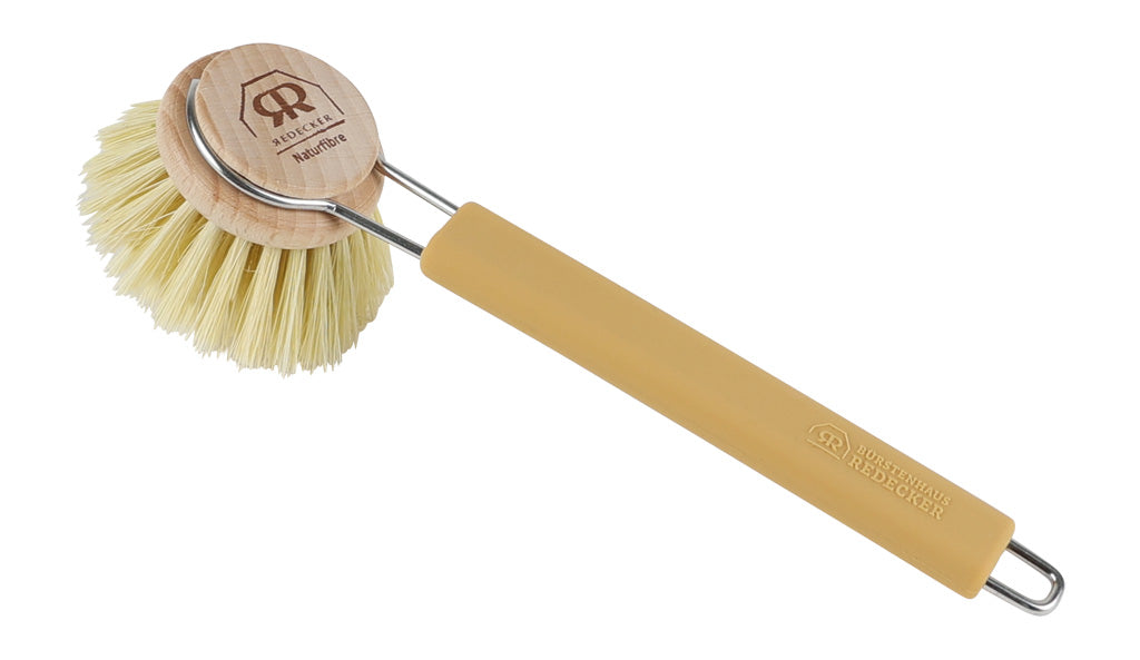 MightyNest Dish Brush Replacement Head Only | Natural Fiber Dish Brush |  Scrub Brush for Pans, Pots & Kitchen Cleaning | 1 Replacement Head