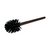 Wood Handle Toilet Brush + Replaceable Heads